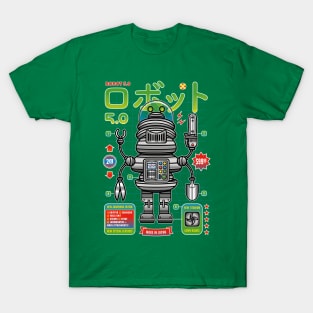 Robot 5.0 - Gardening Edition T-Shirt